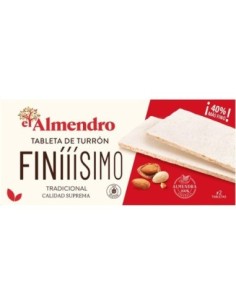 Turrón duro Finííísimo El Almendro 160 gr.