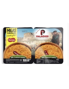 Migas con chistorra Palacios pack 2 ud. x 250 gr.