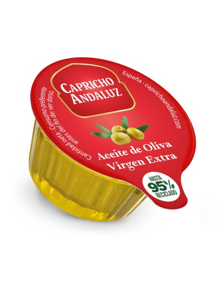 Aceite de oliva virgen extra Capricho Andaluz 168 ud x 15 ml.