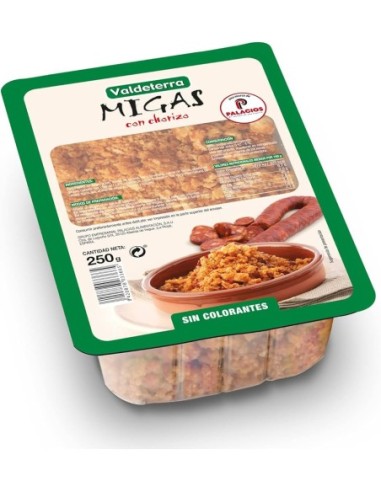 Migas con chorizo Valdeterra 250 gr.