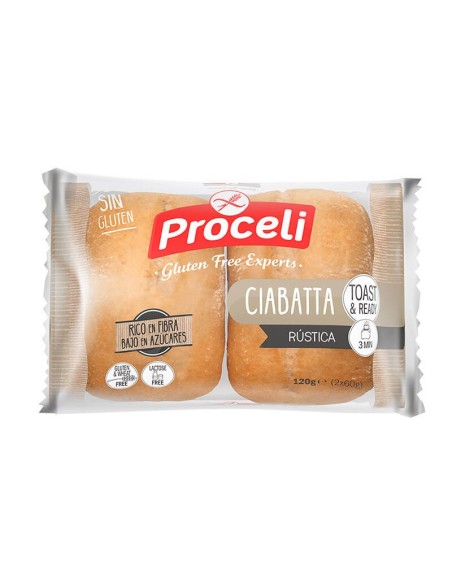 Ciabatta rustique sans gluten Proceli