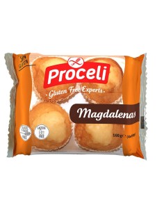 Magdalenas sin gluten Proceli