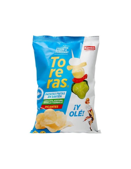 Spicy potato chips Toreras Kimbo 120 gr.