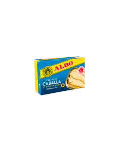 Verkaufsmakrelenfiletsin Pflanzenöl Albo