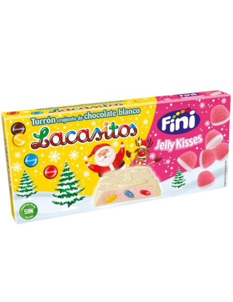 Lacasitos Jelly Kisses white chocolate nougat Lacasa 215 gr.
