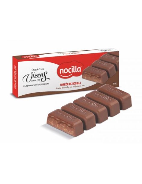 Turrón de Nocilla Vicens 150 gr.
