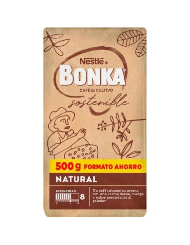 Boutique en ligne vendant du café naturel moulu Bonka