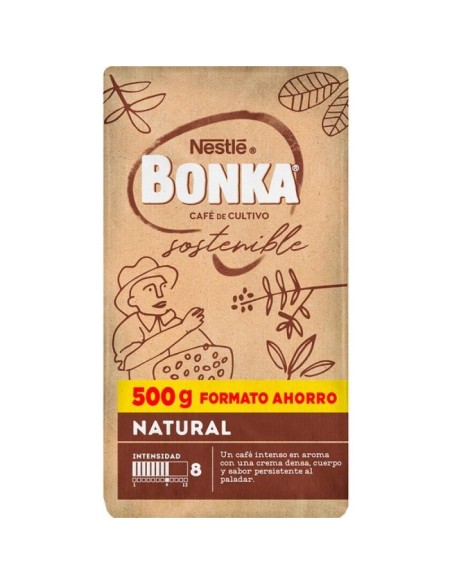 Boutique en ligne vendant du café naturel moulu Bonka