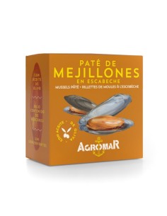 Paté de mejillones en escabeche Agromar