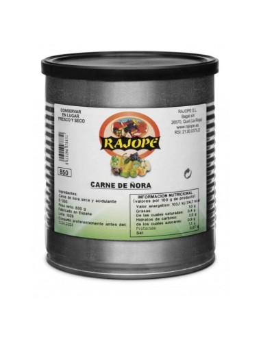 Carne de ñora Rajope 830 gr.
