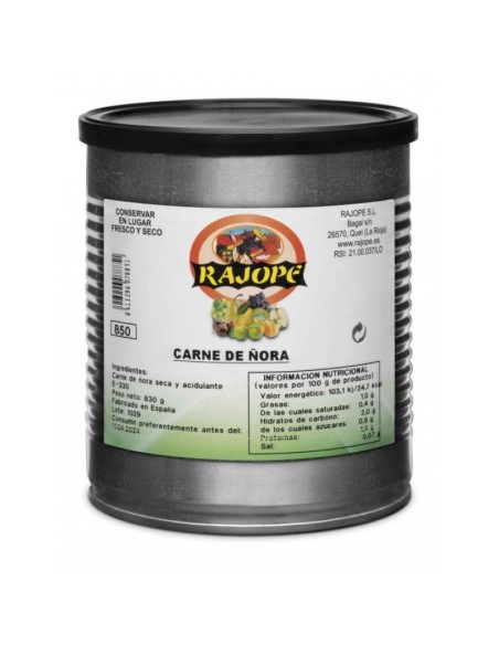 Carne de ñora Rajope 830 gr.