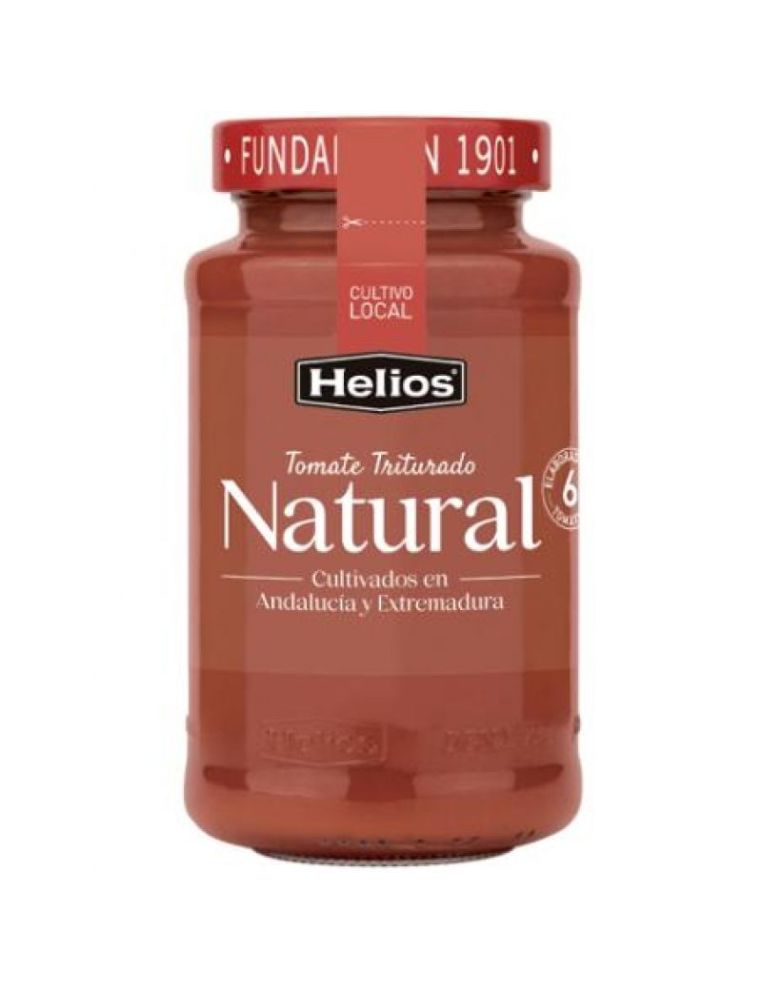 Natürliche, zerdrückte Tomaten Helios 570 gr.