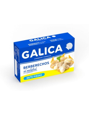 Berberechos al natural Galica