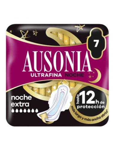 Compresas con alas ultrafina día y noche Ausonia 9 ud  | Comprar online
