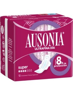 Compresas con alas ultrafina día y noche Ausonia 9 ud  | Comprar online