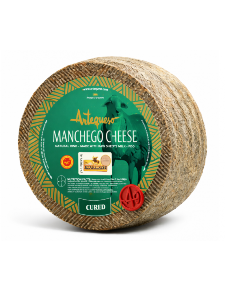 Käse Manchego Artesano Curado Artequeso 1 Kg.