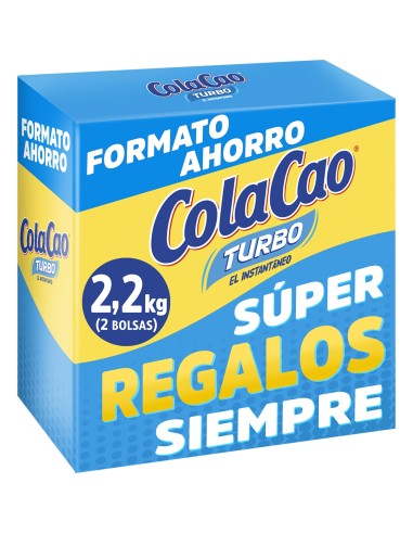 Cola Cao Turbo 2,2 kg.