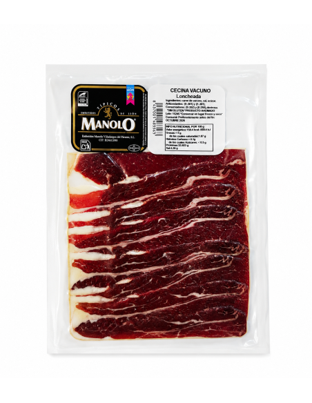 Cecina loncheada de León Manolo