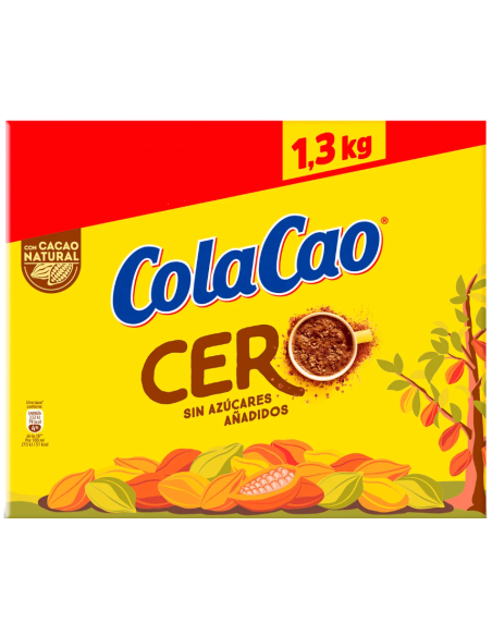 Original Cola Cao 0% sugarless 1,3 kg