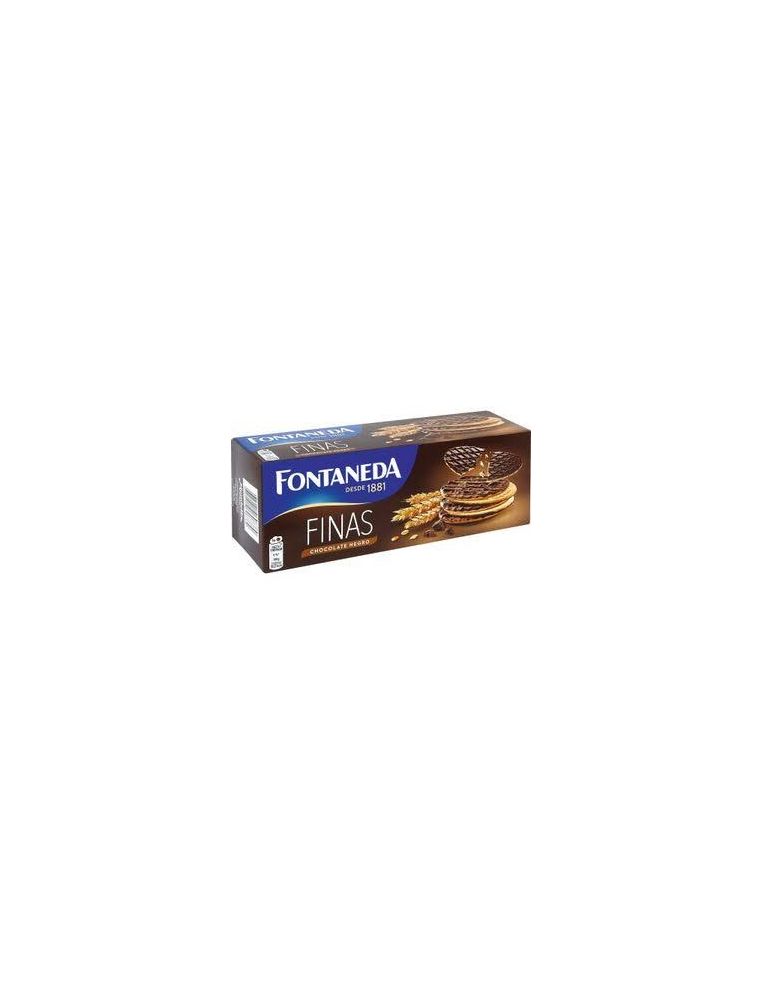 Fine Chocolate noir Biscuits Fontaneda 170 gr.