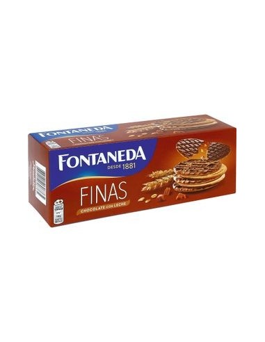 Galletas finas Digestive chocolate con leche Fontaneda 170 gr.
