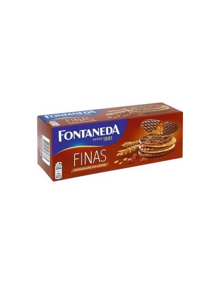 Galletas finas Digestive chocolate con leche Fontaneda 170 gr.