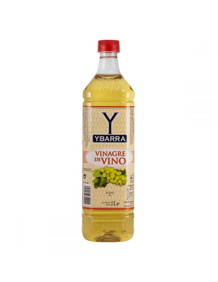 Ybarra white wine vinegar 1l.
