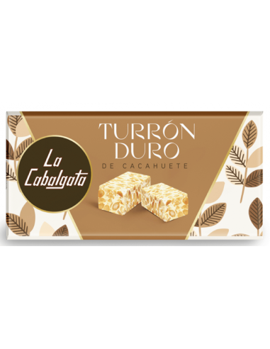 Hartes Erdnussnougat La Cabalgata 150 gr.
