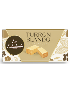 nougat moelleux aux cacahuètes La Cabalgata 150 gr.