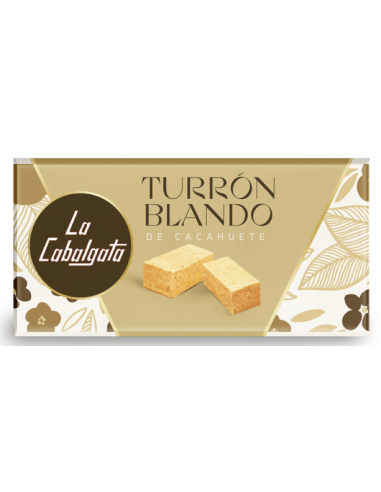 nougat moelleux aux cacahuètes La Cabalgata 150 gr.