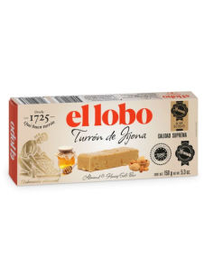 Turrón de Jijona El Lobo 150 gr.