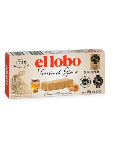 El Lobo Jijona Nougat 150 gr.