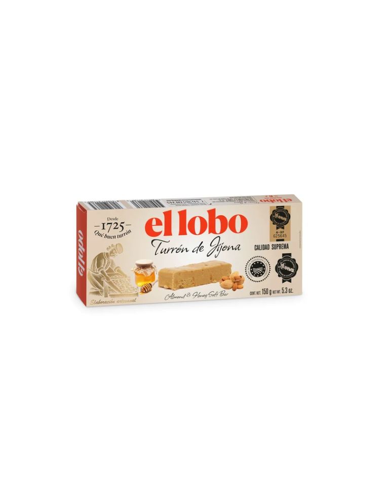 El Lobo Jijona nougat 150 gr.