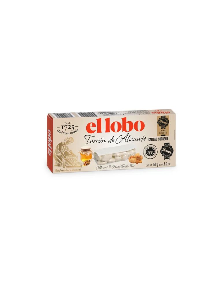 El Lobo Alicante nougat 150 gr.