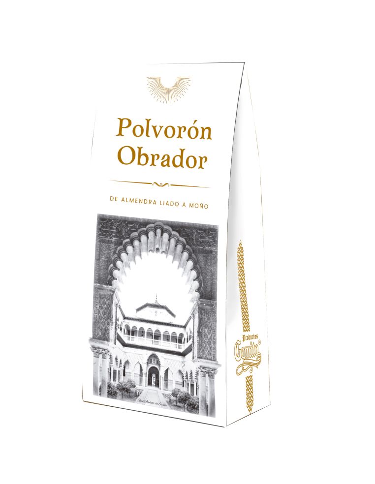 Polvorón de almendra artesano Gamito 300 gr.