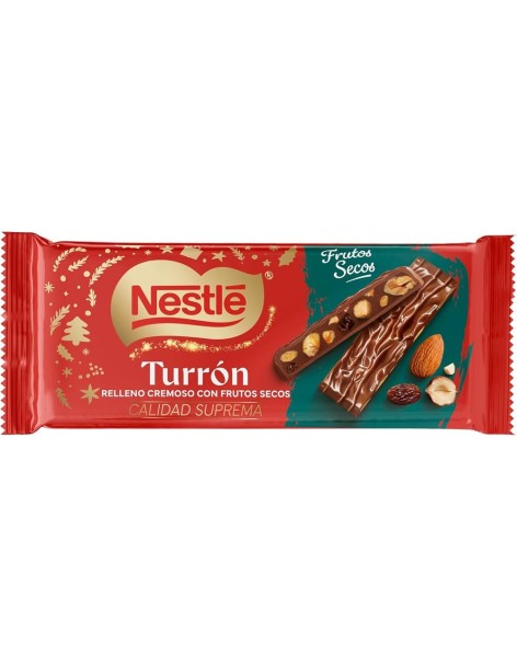 Chocolate and nut nougat Nestlé Extrafino 230 gr.