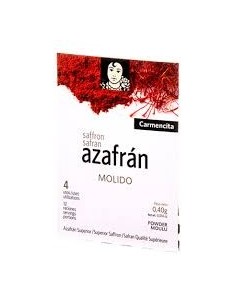 Azafrán superior molido Carmencita 0,4 gr.