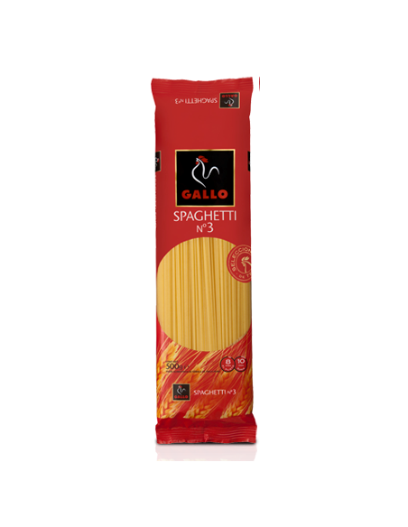 Spaguetti Gallo nº 3 450 gr.
