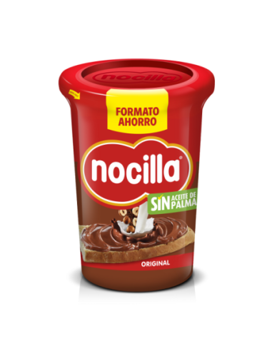 Crème de cacao et noisettes Nocilla 610 gr.