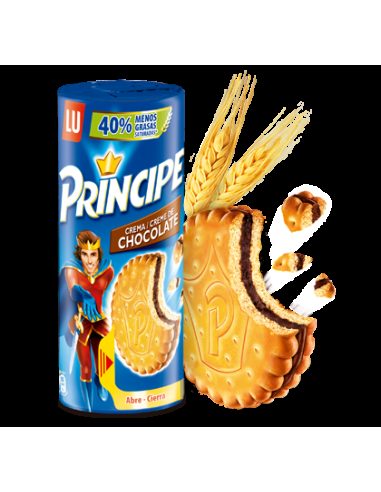 Galletas con crema de chocolate Príncipe 300 gr.