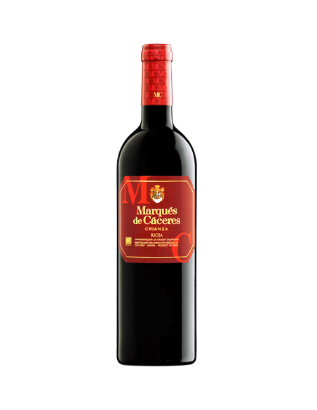 Vino tinto Marqués de Cáceres Crianza  D.O.Rioja 75 cl.