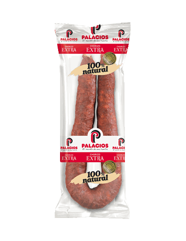 Chorizo extra dulce Palacios 200 gr.