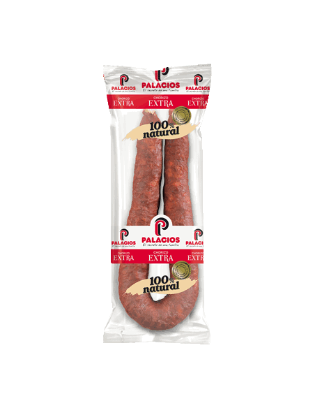 Chorizo extra dulce Palacios 200 gr.