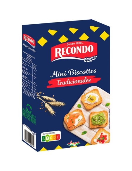 Mini Biscottes Recondo 120 gr.