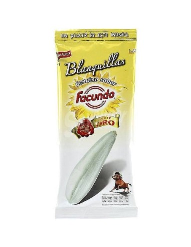 Pipas blanquillas serie oro Facundo 77 gr.