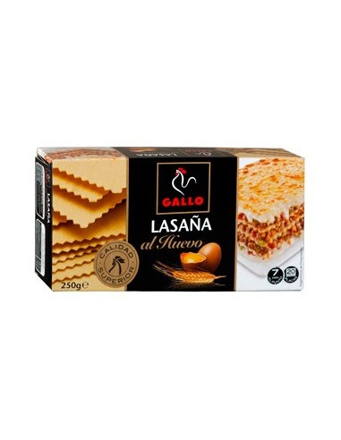 Egg pasta for lasagna Gallo 250 gr.