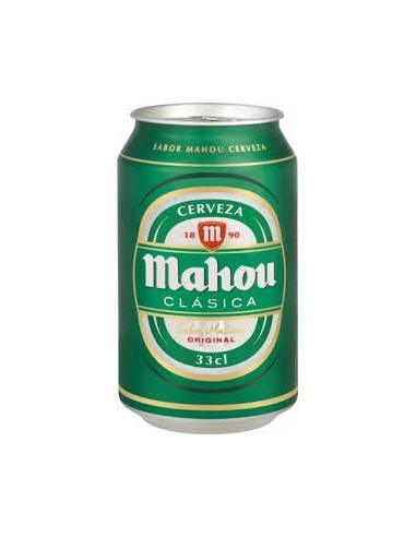 Classic Mahou beer 8 ud. x 33 cl.