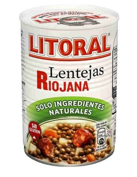 Riojana Linsen Litoral 430 gr.