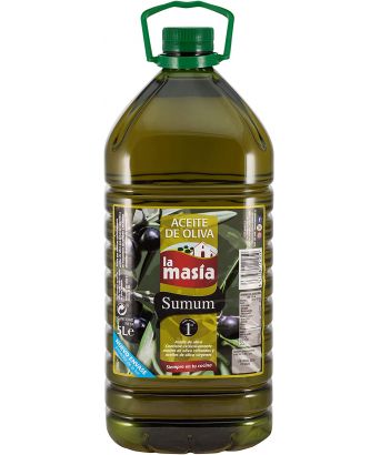 Intense olive oil of  La Masía 5 liters