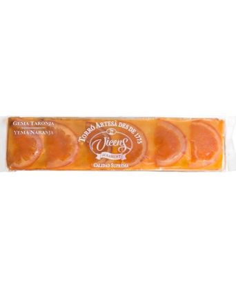 Orange yolk nougat Vicens 300 gr.